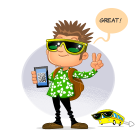 Instantly receive your eticket by email
