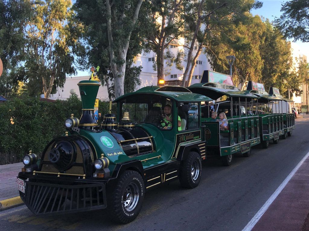 Ting Ting Train in Puerto de Alcudia