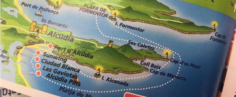 Route of Formentor Beach Boat Trip