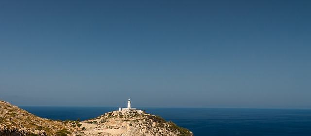 View of lighthouse on Cap Formentor