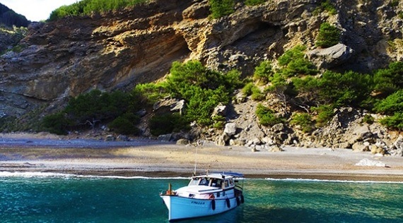 Typical Mallorcan Boat