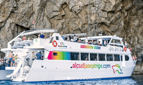 Glass Bottom Boat to Formentor Beach