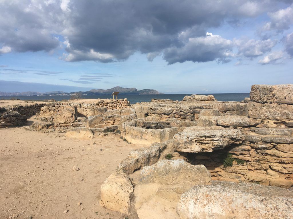 View of Son Real Necropolis