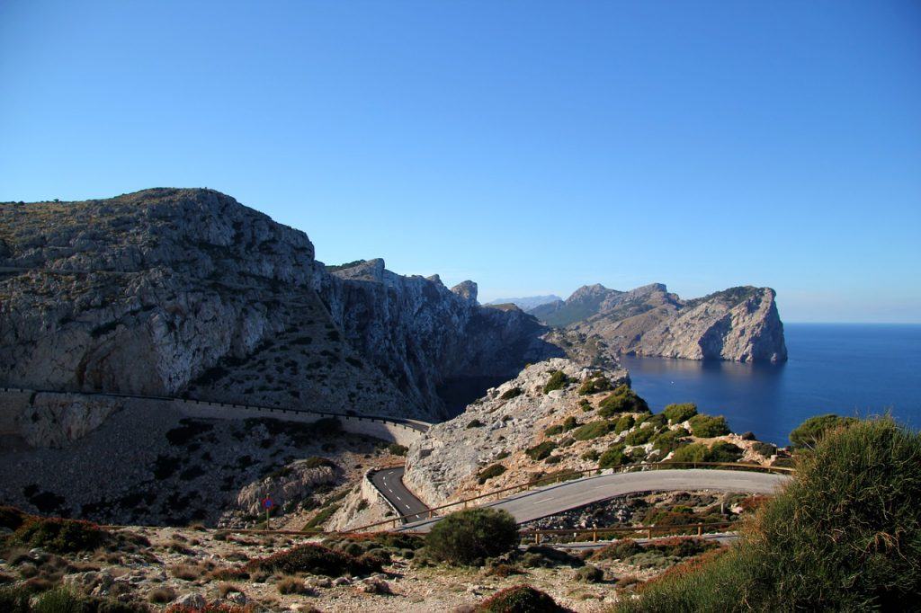 Road on the Cap Formentor