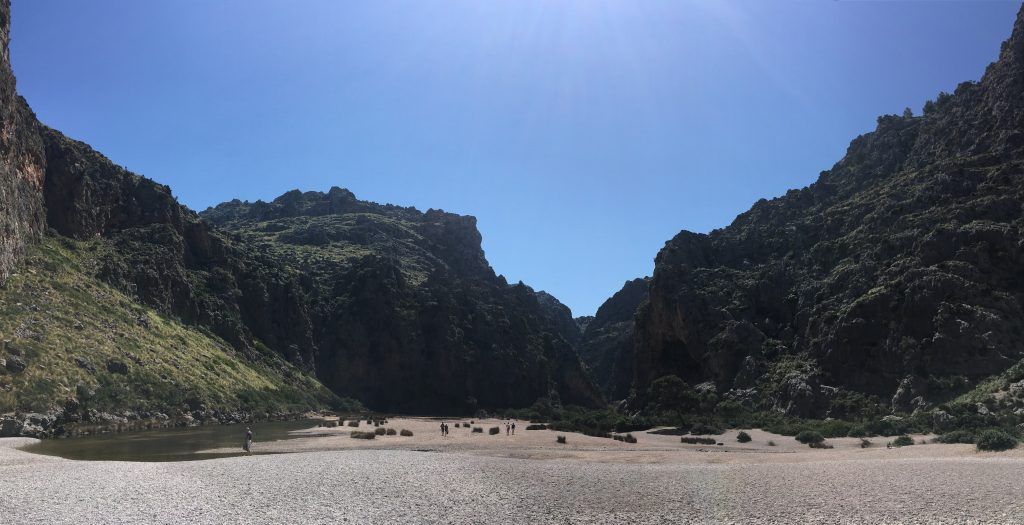 View of Torrent de Pareis