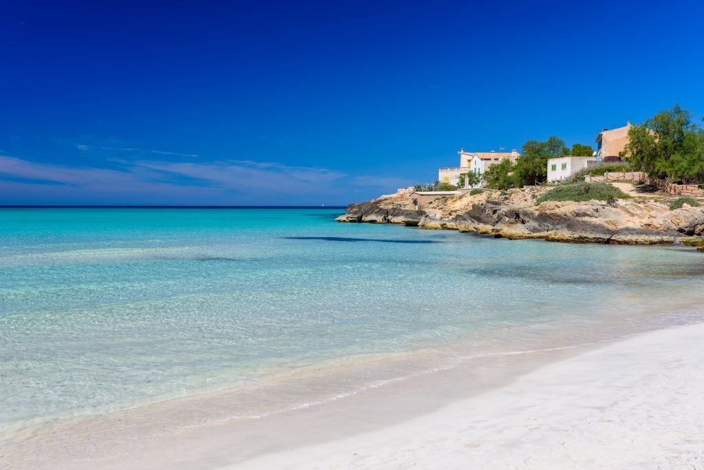 One of the best beaches in Mallorca Es Trenc