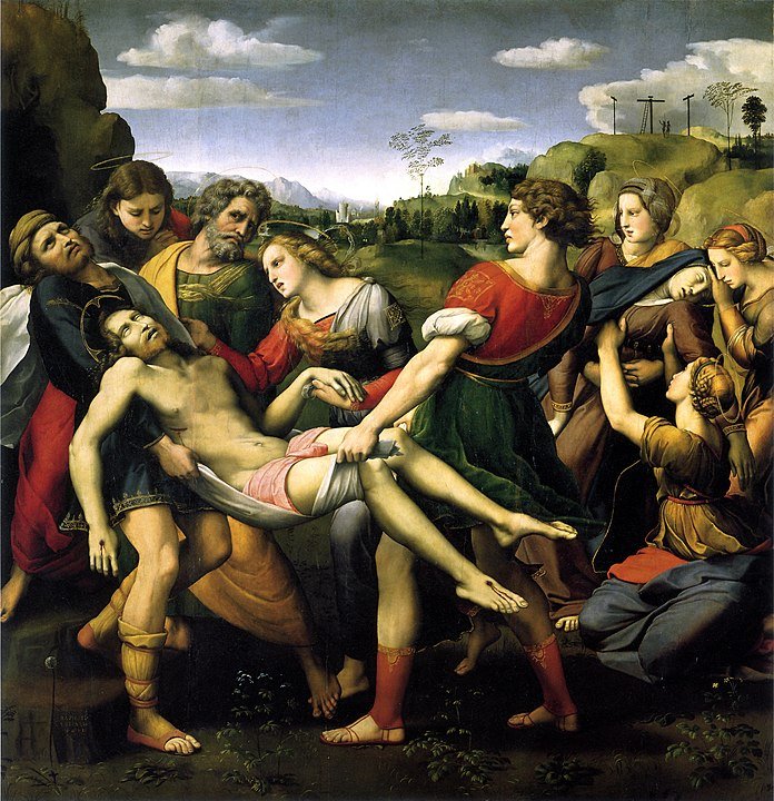 The Deposition by Raffaello Santi