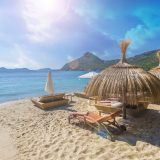 View of Formentor Beach in Mallorca