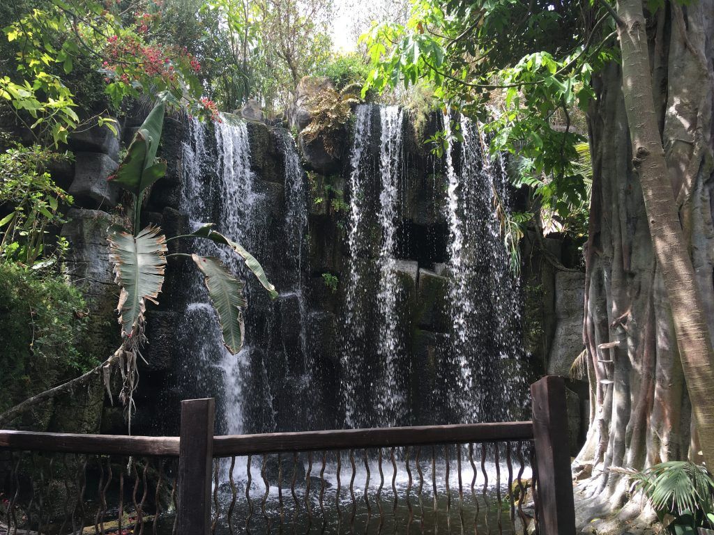 Waterfall in Aquarium in Mallorca