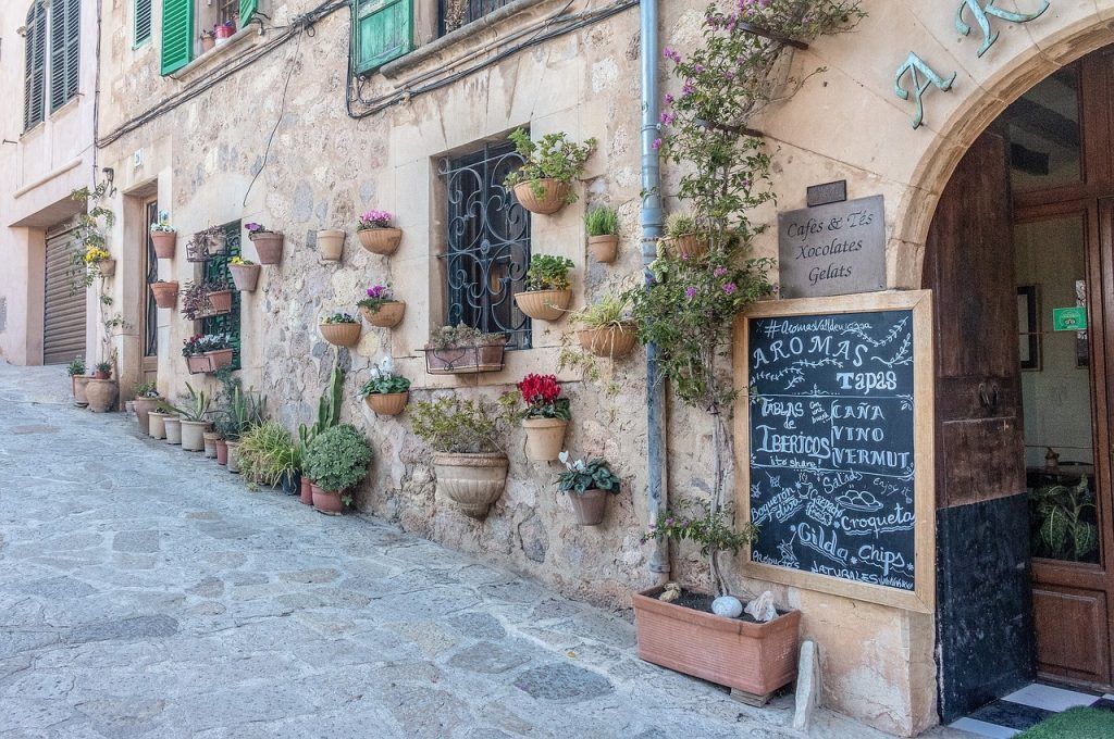 One of the street in Valldemossa