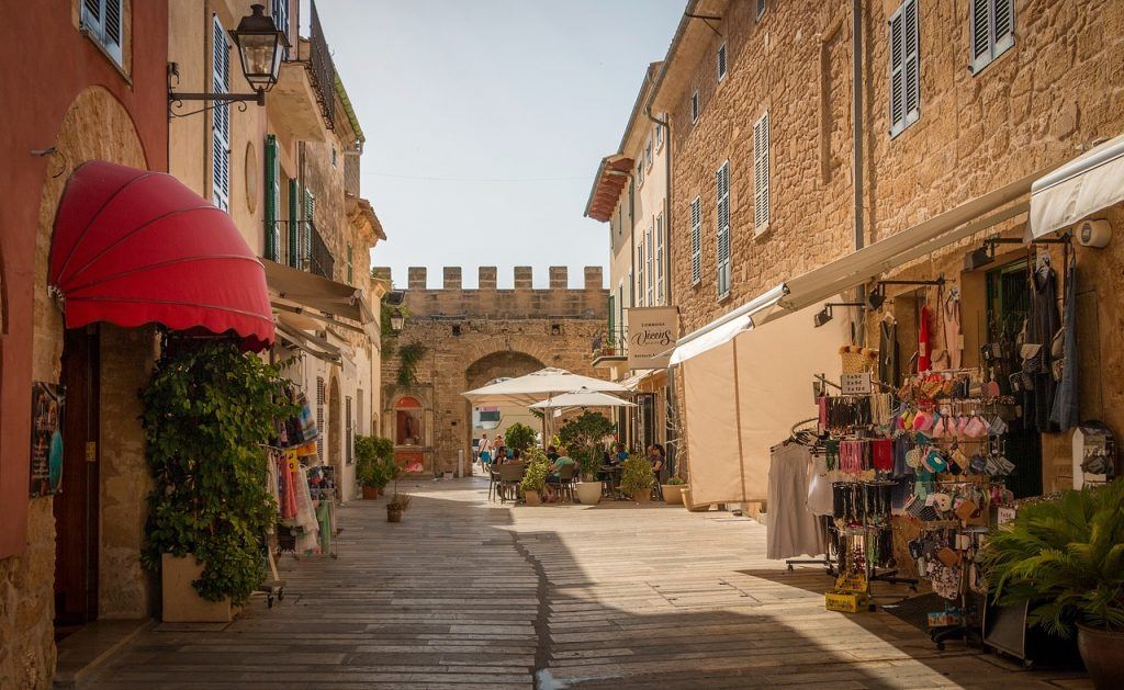 Street in Alcudia old town