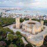 View of Bellver Castle in Palma de Mallorca