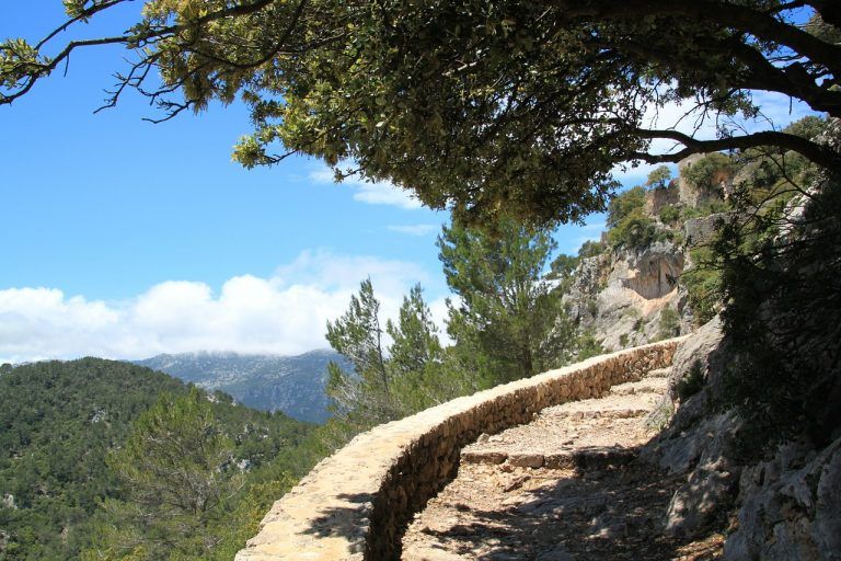 Hiking trial on Mallorca