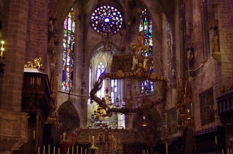 Inside of Cathedral de Mallorca